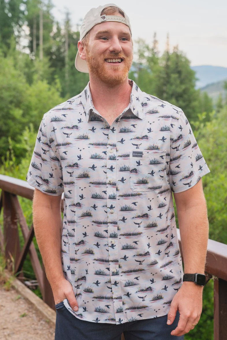 Burlebo Duck Hunt Performance Button Up