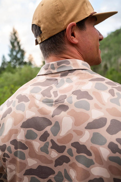 Burlebo Pintail Camo Performance Polo