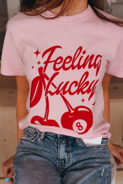 Feeling Lucky Tee Blossom