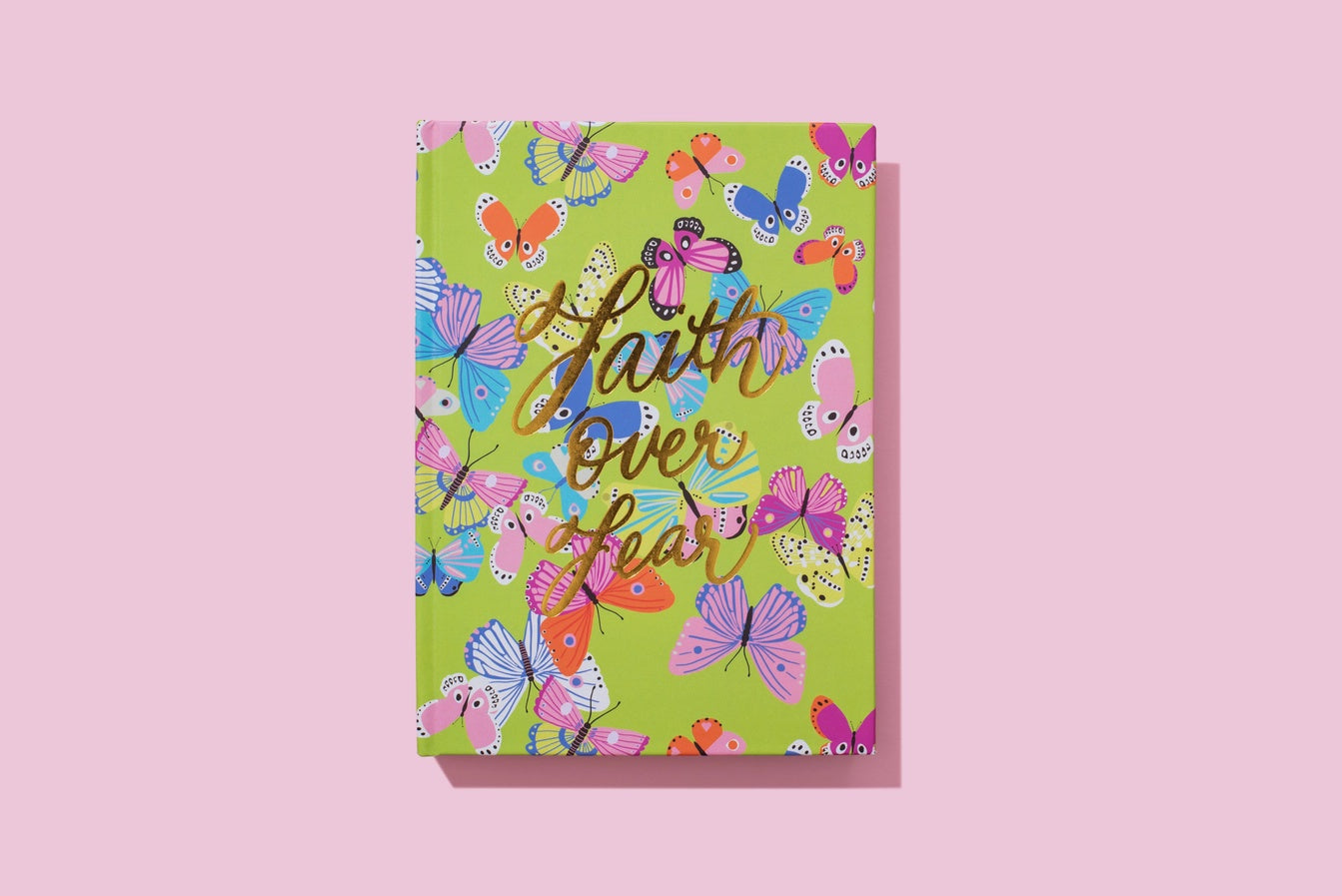 Spiritual Butterfly Hardcover Notebook