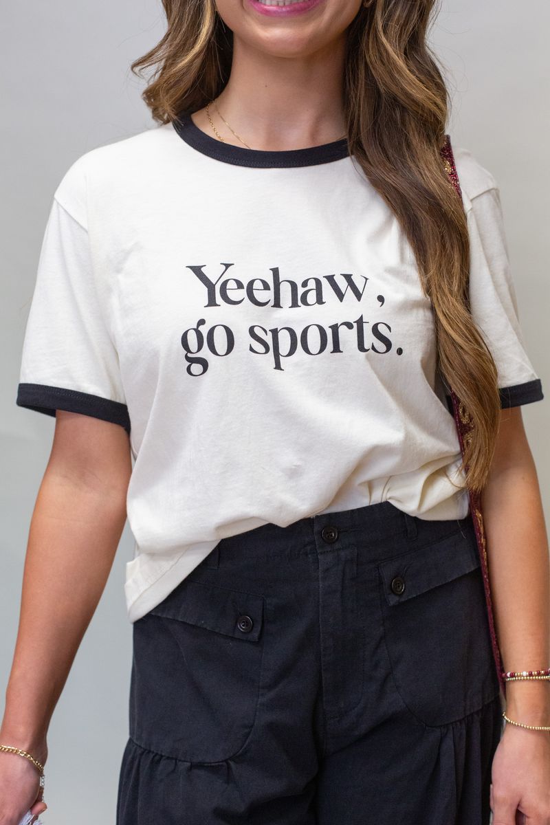 Yee Haw, Go Sports Tee