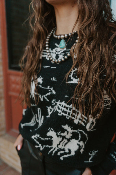 Black Rancho Freeman Sweater