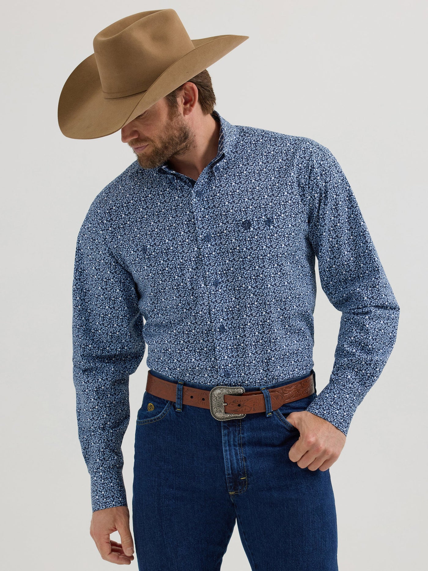 Wrangler George Strait Long Sleeve Shirt 112356614